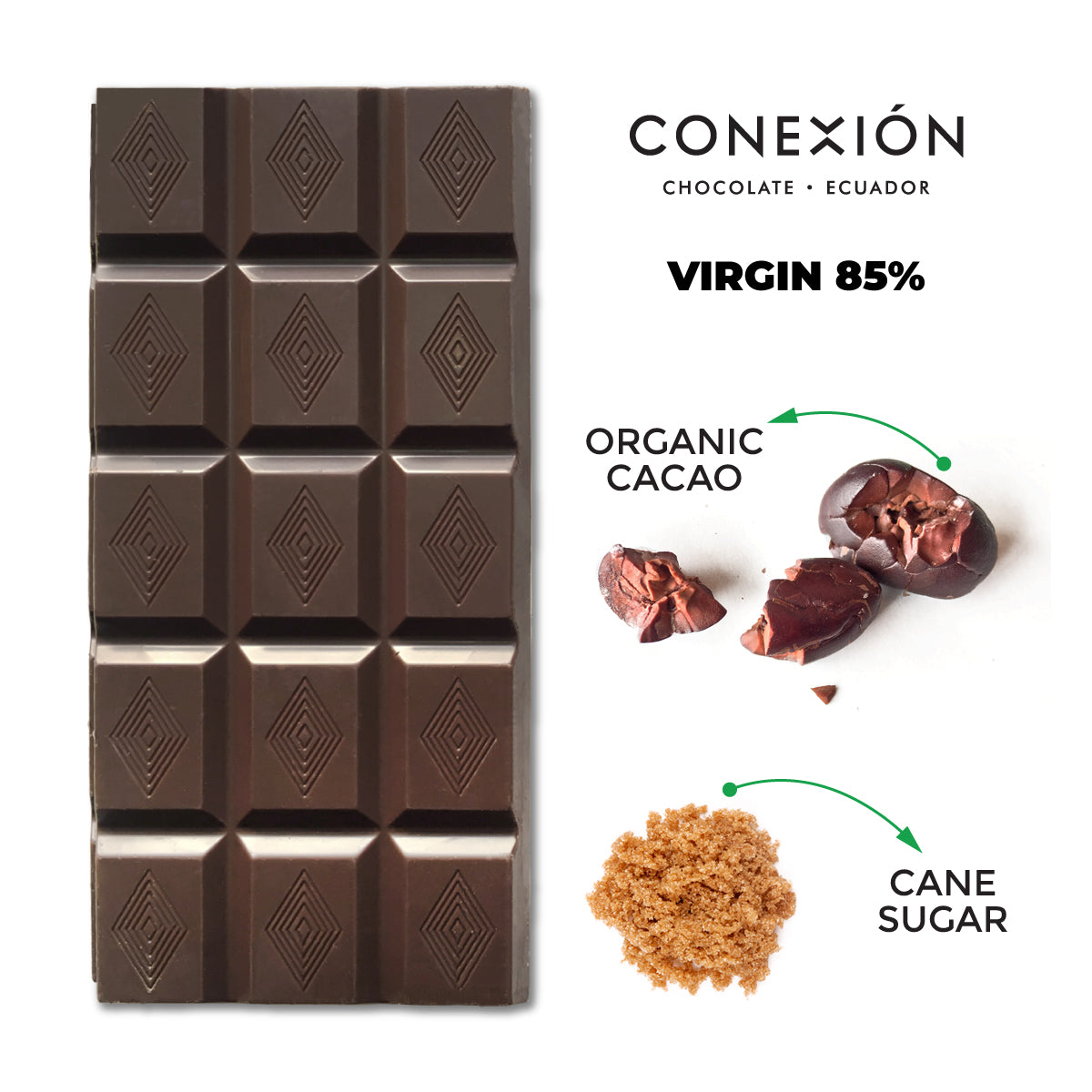 Conexión Raw Pack 4 Pack Variety Flavors | Gift Box, 7.4 OZ