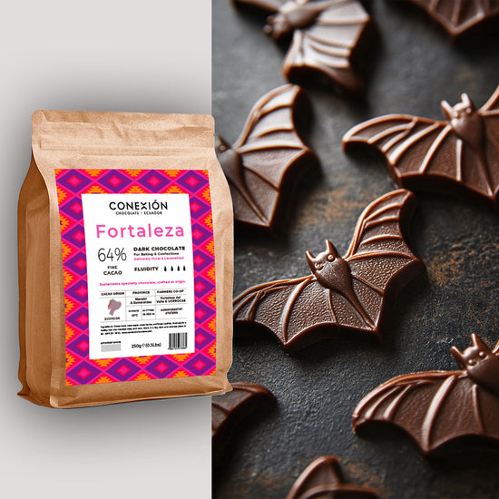 Fortaleza 64%: Dark Chocolate Couverture